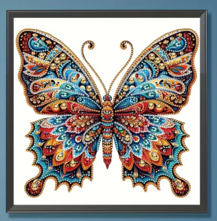 Diamond Painting Schmetterling